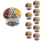 Mascot Hardware Long Beach Mushroom Knob Multicolor Drawer Cabinet knob