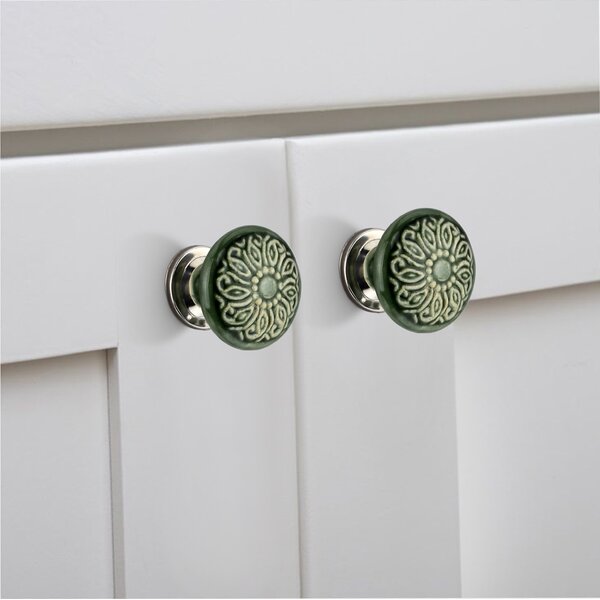 Mascot Hardware Intricate 1-4/7 in. Mushroom Cabinet Knob (Pack of 10)