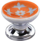 Mascot Hardware Jessamine 1-1/2 in. Orange Cupped Drawer Cabinet Knob