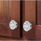 Jessamine 1-3/5 in. Grey Flat Cabinet Knob