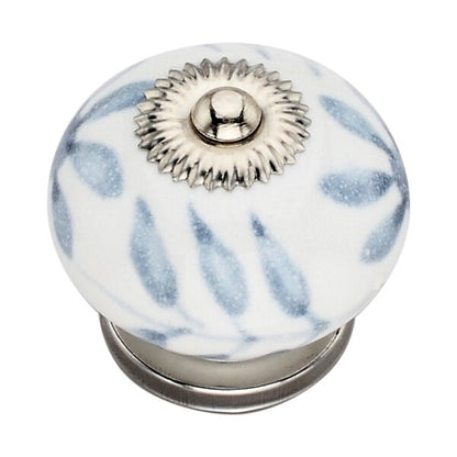 Mascot Hardware Lilac Washed 1-4/7 in. Grey Cabinet Knob (Pack of 10)