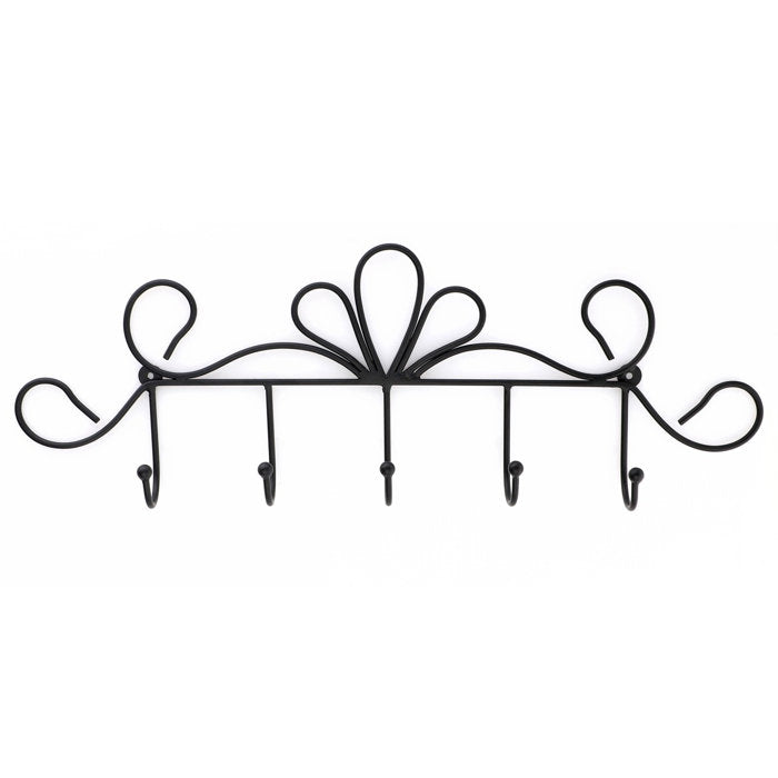 Mascot Hardware Martelle 7.5'' Wide Metal 5 - Hook Wall Hook