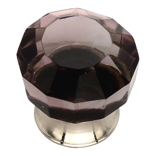 Merlot 1-1/4 in. Crystal Cabinet Knob