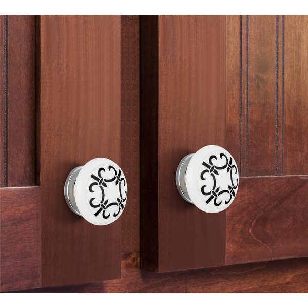 Mascot Hardware Ornate 1-1/2 in. Round Cabinet Knob (Pack of 10)