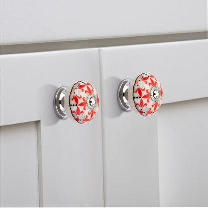 Mascot Hardware Fleur de Lis 1-3/5 in. Round Drawer Cabinet Knob
