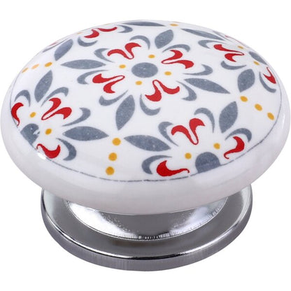 Modern FDL 1-3/5 in. Multicolor Cabinet Knob