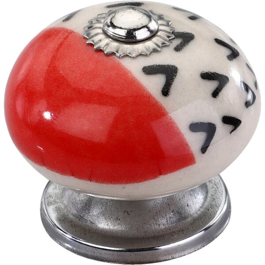 Mascot Hardware Scarlet 1-3/5 in. Pattern Drawer Cabinet Knob