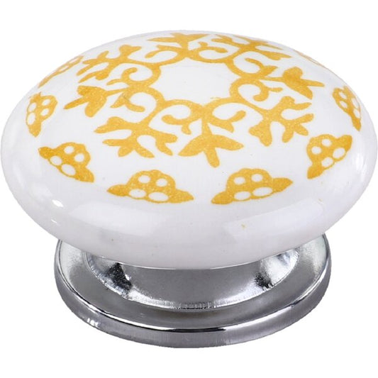 Mascot Hardware Milkweed 1-3/5 in. Design Drawer Cabinet Knob