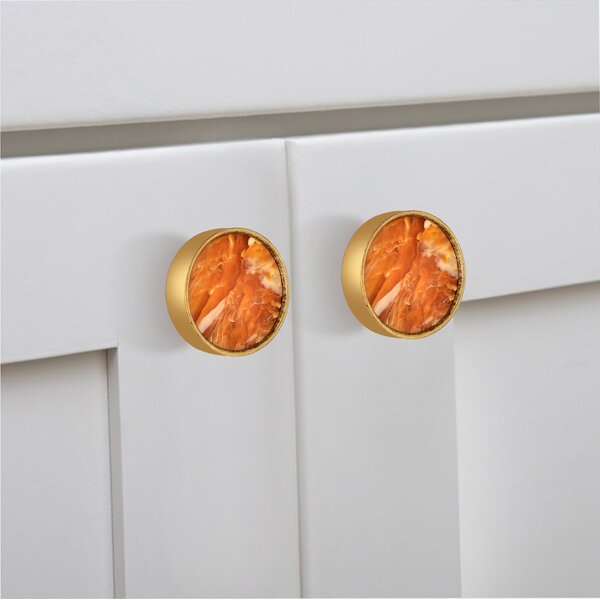 Moon Cloud 1-3/5 in. Merigold Cabinet Knob