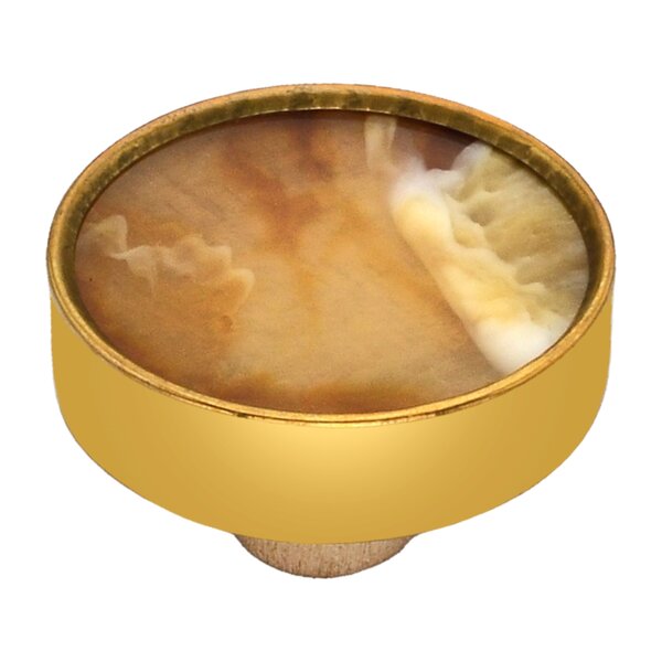 Moon Cloud 1-3/5 in. Merigold Cabinet Knob