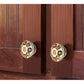 Contemporary Squares On Flat Cabinet Knob