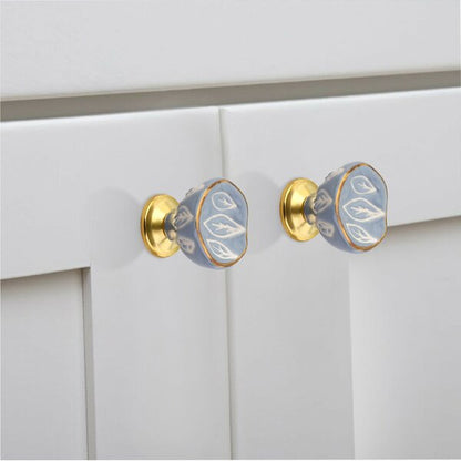 Tropical Leaves 1-2/3 in. Cabinet Knob