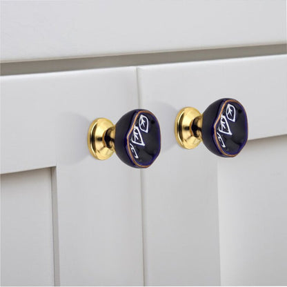 Tropical Leaves 1-2/3 in. Cabinet Knob