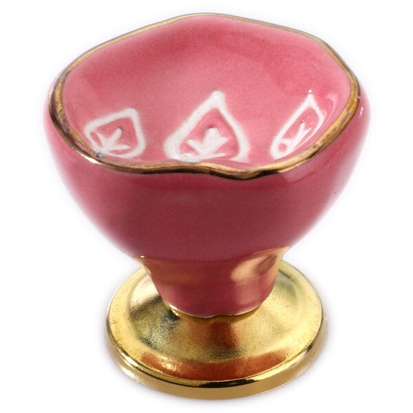 Tropical Leaves 1-2/3 in. Cabinet Knob