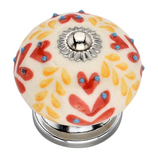 Wavy 1-4/7 in. Round Cabinet knob