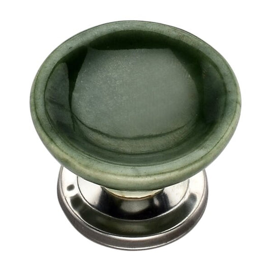 Sugar 1-4/7 in. Sea Green Cabinet Knob