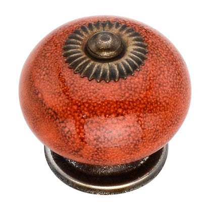 Mascot Hardware Oversized Hand Painted 1 9/16" Diameter Round Knob (pack of 10)