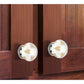 Etched Heart 1-1/2 in. Ceramic Drawer Knob