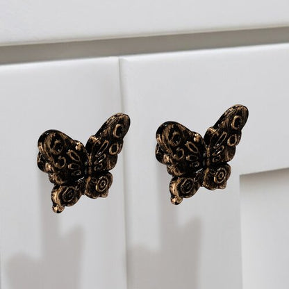 Mascot Hardware Butterfly 2-7/25 in. Patina Drawer Cabinet Knob