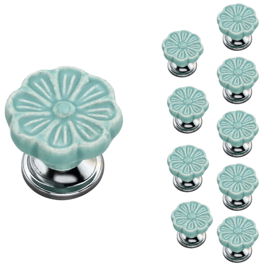 Mascot Hardware Anemone 1-4/7 in. Cabinet Knob (Pack of 10)