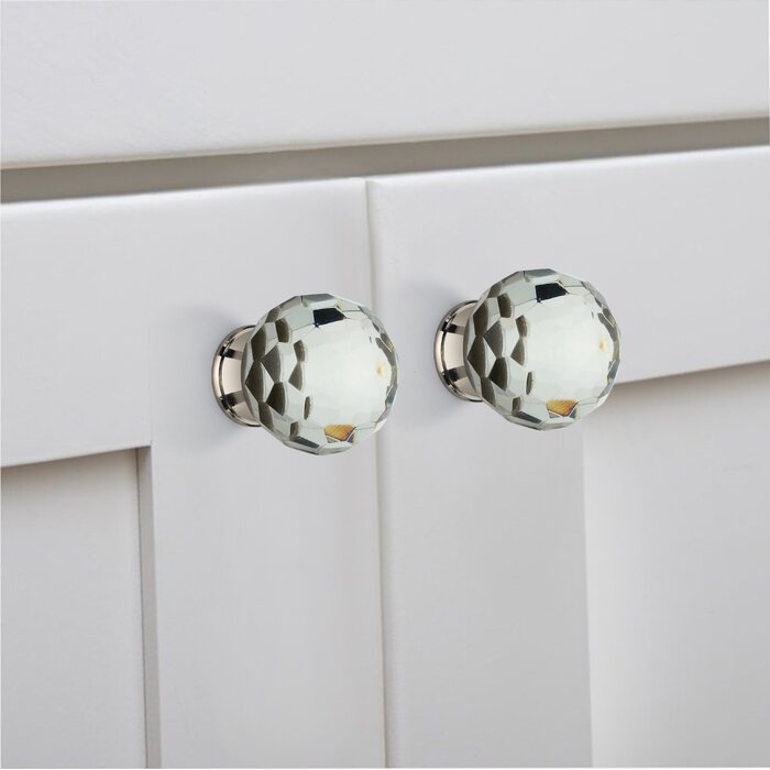 Mascot Hardware Crystal Clear 1.5'' Drawer Cabinet Knob