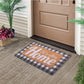 Let's Stay Home Natural Coir Non Slip 28 in. x 18 in. Indoor and Outdoor Doormat