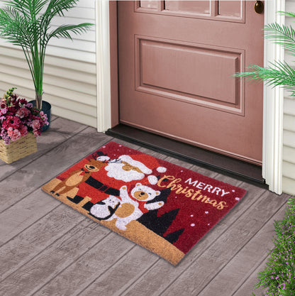 Christmas Doormats 28 in. X 18 in. Funny Welcome Mats and Decoration