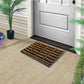 Coconut Natural Coir 24'' x 16'' Non-Slip Indoor/Outdoor Mat