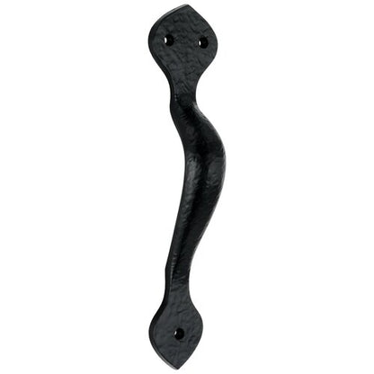 Mascot Hardware Spear 9'', 13 Black Door Pull Handle Single Pack