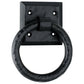 Square Base 3-1/2 in. Ring Door Knocker