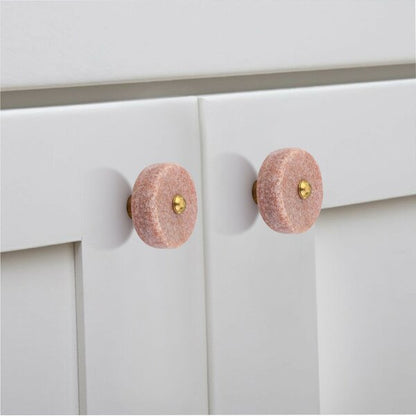 Mascot Hardware Tacoma 1-1/2 in. Marble Smoky Drawer Cabinet Knob