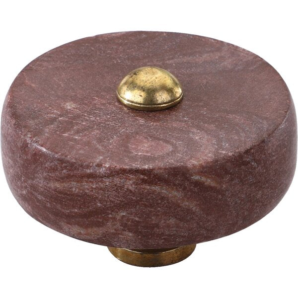 Mascot Hardware Tacoma 1-1/2 in. Marble Smoky Drawer Cabinet Knob