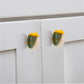 Temecula 1-1/2 in. Marble Effect Trio Cabinet Knob