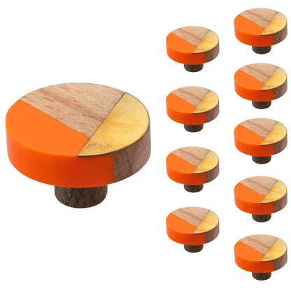 Mascot Hardware Temecula 1-1/2 in.  Wood Trio Cabinet Knob (Pack of 10)