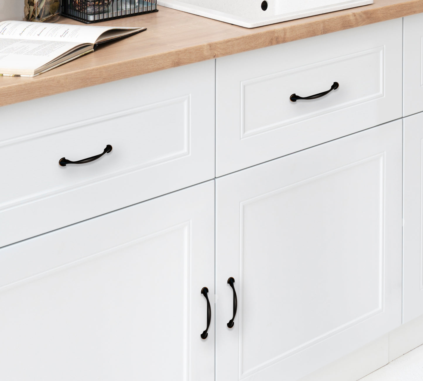 3'' Center to Center (76mm) Arch Drawer Pull (10-Pack)
