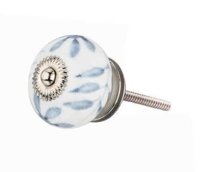 Mascot Hardware Lilac Washed 1-4/7 in. Grey Cabinet Knob (Pack of 10)