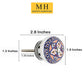 Mascot Hardware Tortuous 1-2/3 in. Round Cabinet Knob (Pack of 10)
