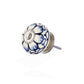 Mascot Hardware Camellia Washed 1-4/7 in. Blue Cabinet Knob (Pack of 10)