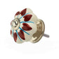 Mascot Hardware Heart 1-37/50 in. White Cabinet Knob (Pack of 10)