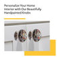 Mascot Hardware Floral 1-3/5 in. Multicolor Designer Cabinet Knob (Pack of 10)