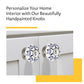 Mascot Hardware Jarred Washed 1-4/7 in. Blue Cabinet Knob (Pack of 10)