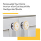 Mascot Hardware Camellia 1-4/7 in. Yellow Flower Cabinet Knob (Pack of 10)