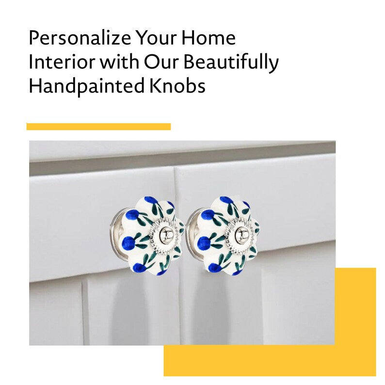 Mascot Hardware Azalea 1-2/3 in. Multicolor Cabinet Knob (Pack of 10)