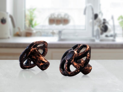 Mascot Hardware 1.37 in. Swirl Patina Drawer Cabinet Knob