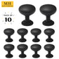 Round Metal 1 in. Cabinet Knob (10-Pack)
