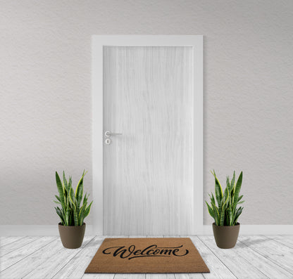 Welcome , Natural Coir Doormat With Non slip 30 x 18 Indoor and Outdoor Coir Mat