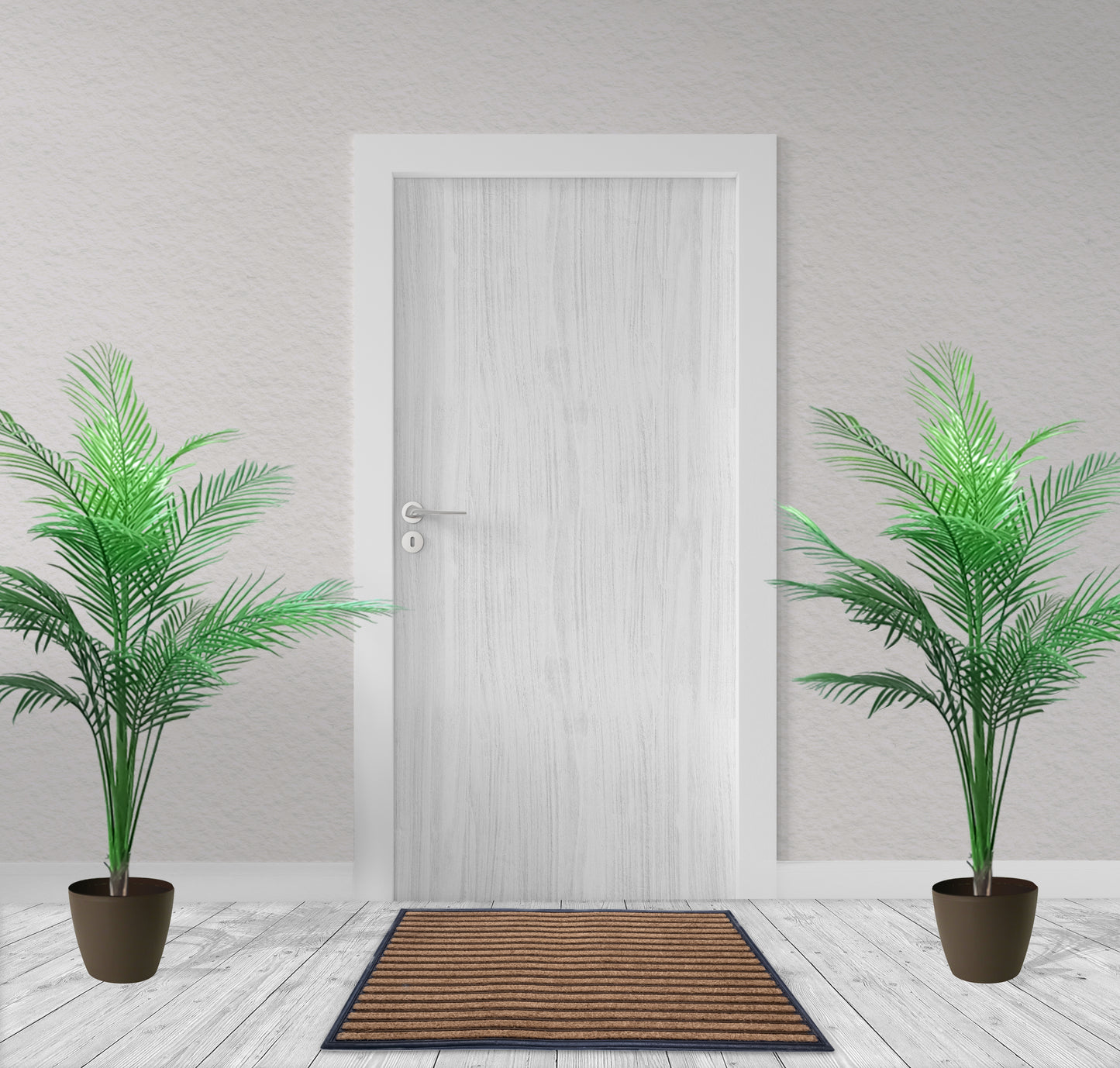 Heavy Duty Traffic Guard Doormat, 30'' x 18'' Indoor/Outdoor Doormat