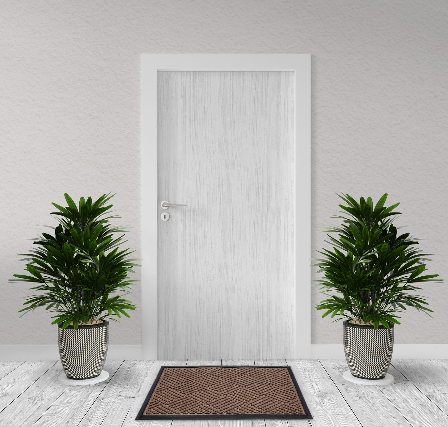 Mascot Hardware Doormat- Front Door Mat Non Slip Rubber Indoor & Outdoor 30'' x 18''