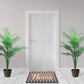 Let's Stay Home Natural Coir Non Slip 28 in. x 18 in. Indoor and Outdoor Doormat