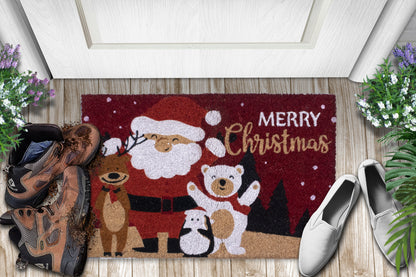 Christmas Doormats 28 in. X 18 in. Funny Welcome Mats and Decoration